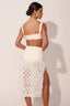 The Ivory Haute Mesh Skirt