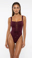 London One Piece High Leg