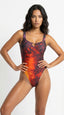 Madison One Piece High Leg