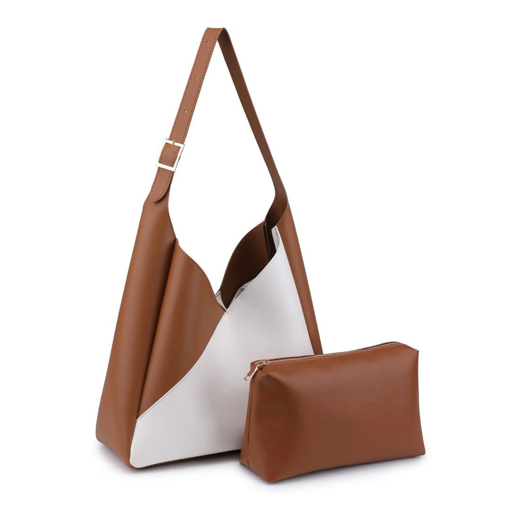 Double Tone Hand Bag
