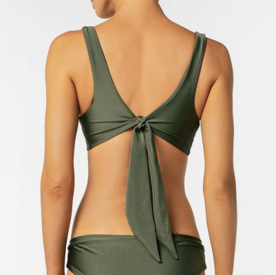 Olive Bikini Top