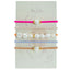 5 Pack Pearl Disc Mix & Match Bracelet