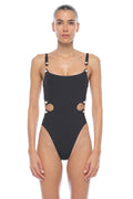 Paola One Piece High Leg