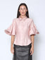 Pink Volume Sleeves Top