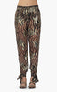 Gold Zebra Print Pant