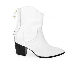 Santorini White Boots