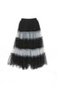 Black & White Tulle Skirt