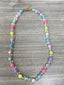 Pastel Happy Face Necklace