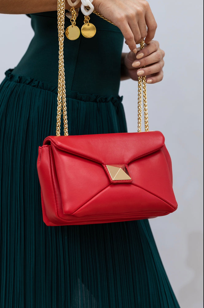 
            
                Load image into Gallery viewer, Kirby Crossbody Red Bag
            
        