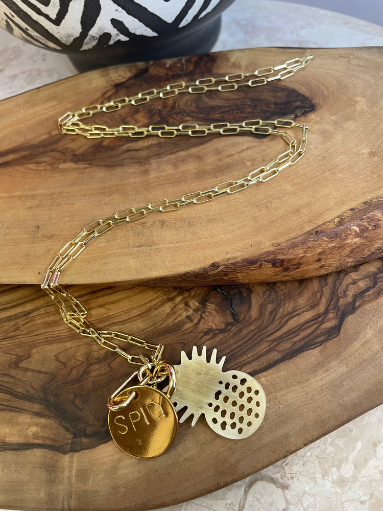 Spicy Pineapple Necklace